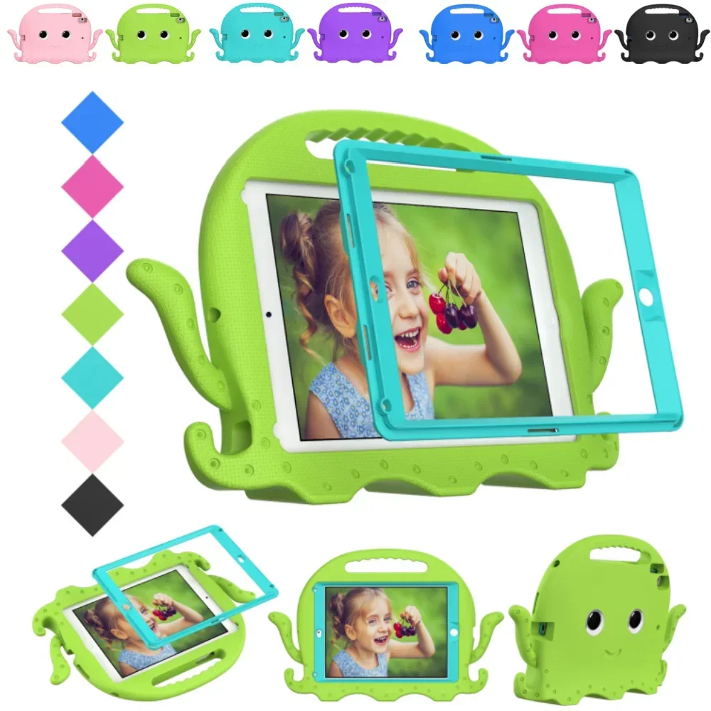 Samsung Tablet A9 Accessories - Octopuses EVA Kids Case for Samsung