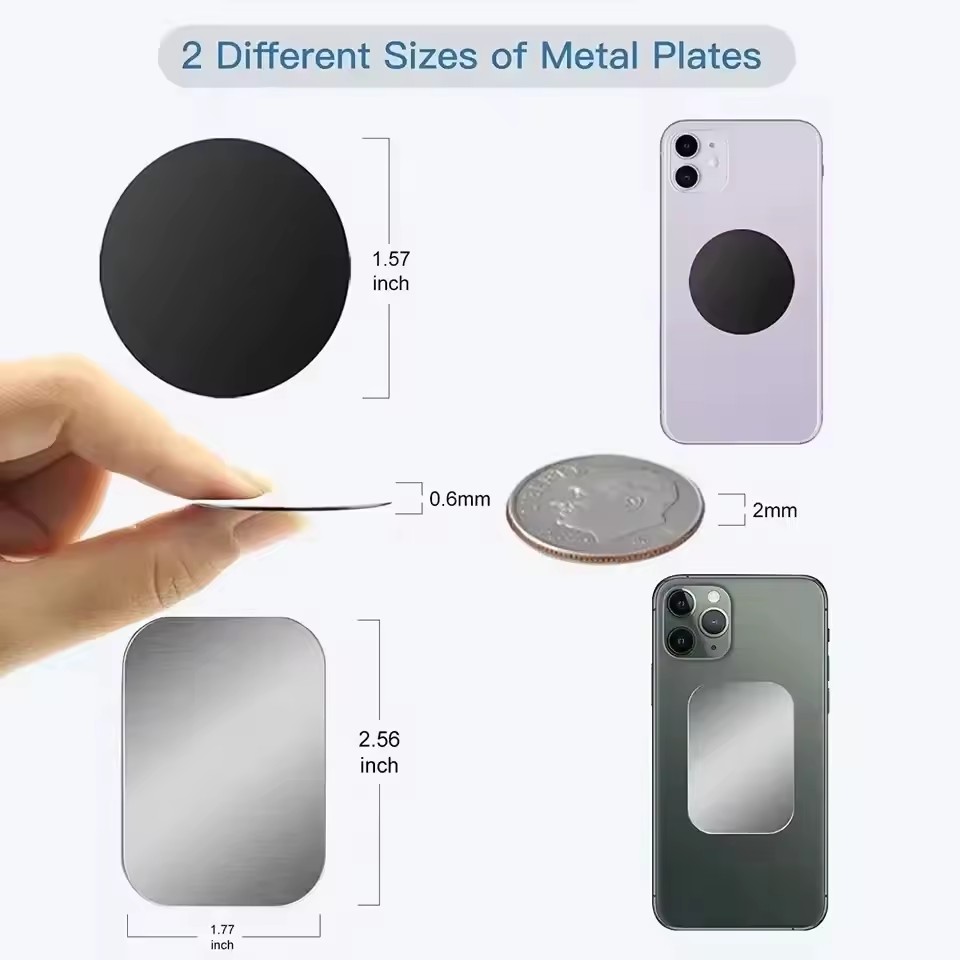 5/10pcs Magnetic Metal Plate D - Tablet Phone Accessories review and price