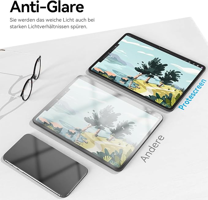 2Pcs For iPad Air 6 2024 Pro 1 - Paper Feel Screen Film review and price