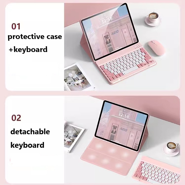 Magnetic Tablets Case for Leno - Lenovo Tablet Keyboard Accessories review and price
