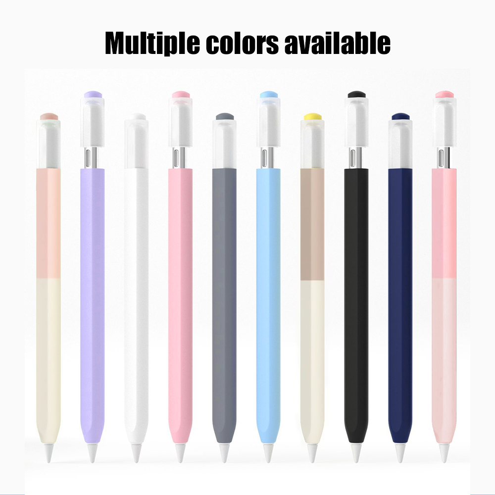 Color Splicing Silicone Pen Ca - Tablet Accessories Case review and price
