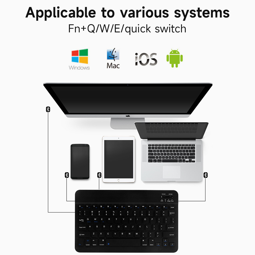 Bluetooth Keyboard for IOS And - Samsung Tablet Keyboard Accessories review and price