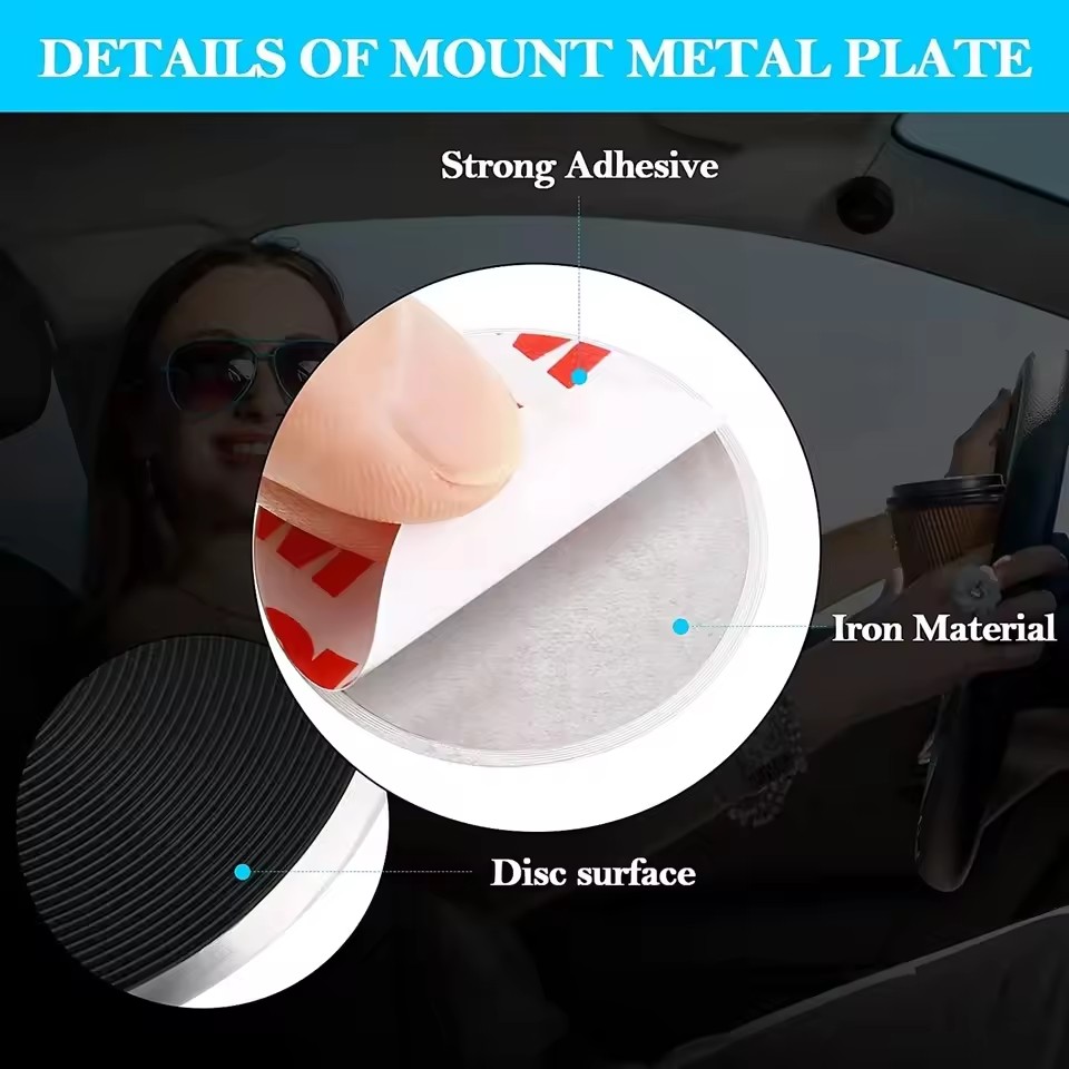 Thin Metal Plate Disk For Magn - Tablet Phone Accessories review and price