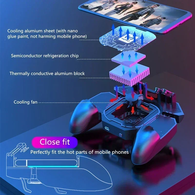 MEMO DL88 Mobile Phone Cooler  - Tablet Gaming Accessories review and price