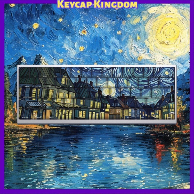 Van Gogh Starry Sky Theme Keyc - Tablet Gaming Accessories review and price