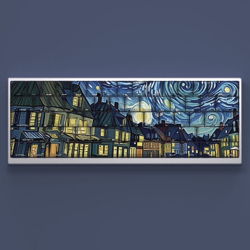 Van Gogh Starry Sky Theme Keyc - Tablet Gaming Accessories review and price