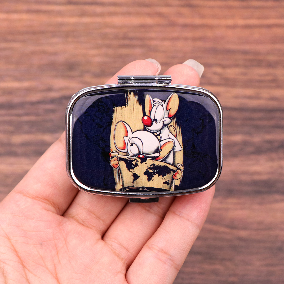 Cute Mouse Cartoon Travel Pill - Tablet Accessories Case review and price