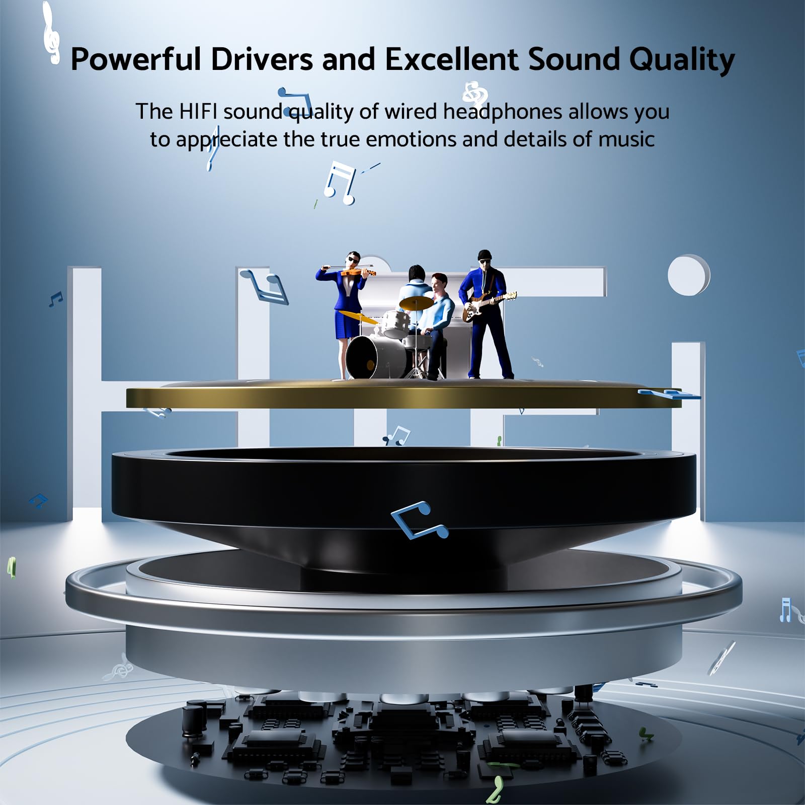HiFi Surround Headphones Bass  - Tablet Gaming Accessories review and price