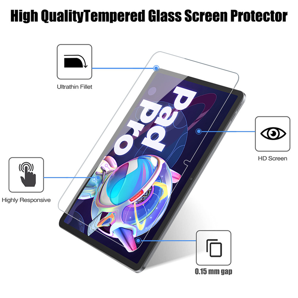 2PCS Tempered Glass Screen Pro - Lenovo Tablet Keyboard Accessories review and price