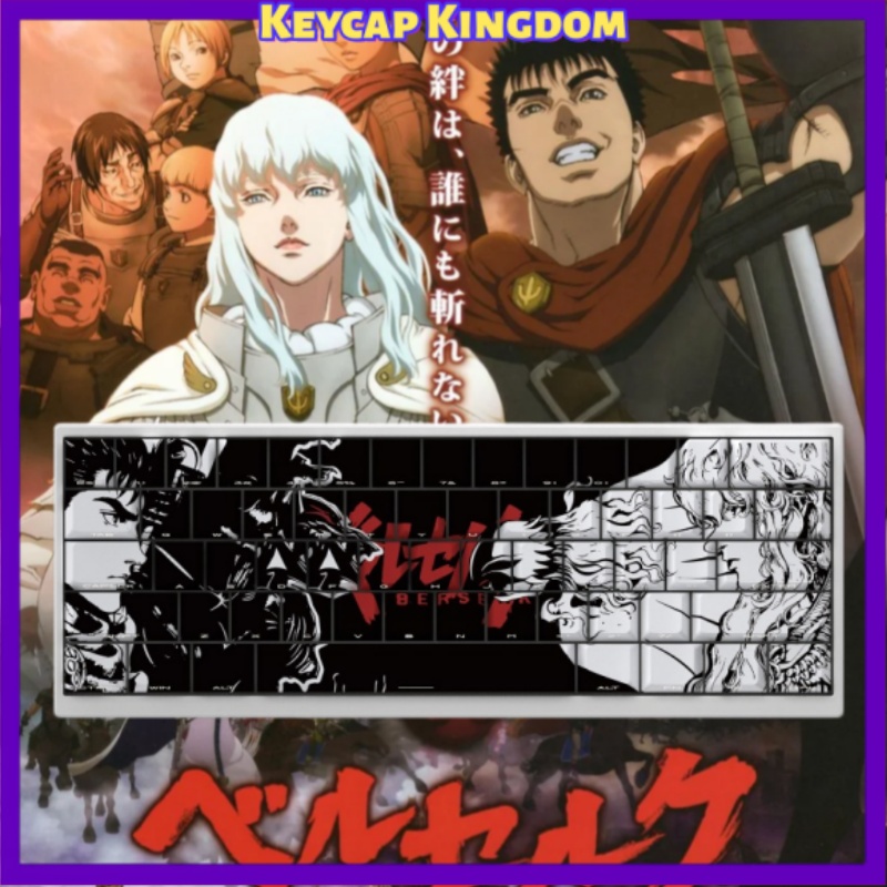 BERSERK Theme Anime Keycap 98  - Tablet Gaming Accessories review and price